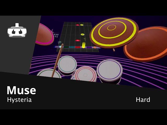 Paradiddle VR - Muse - Hysteria [HARD]