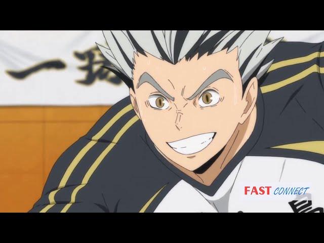 All Bokuto SPIKE and SERVE in Haikyuu!! - Fast Connect HD