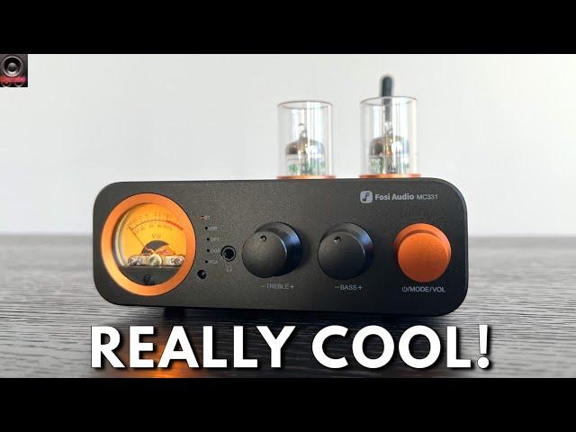 Fosi Audio MC331 Hybrid Amplifier Review | The VU meter is awesome!