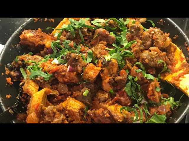 Gizzards & dodo | How to make Gizi-dodo with ROASTED PLANTAINS