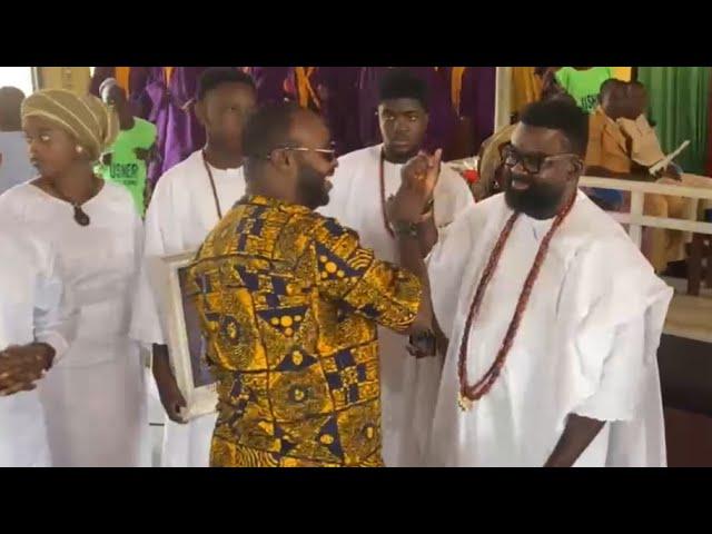 FEMI ADEBAYO AT KUNLE AFOLAYAN AND AREMU AFOLAYAN MOTHER’S BURIAL CEREMONY