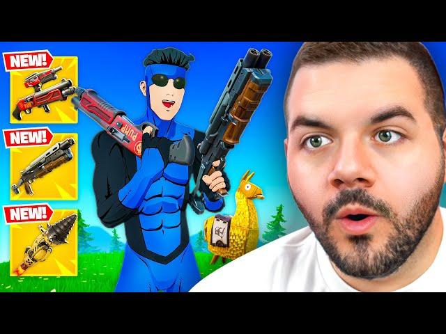 FORTNITE UPDATE! NEW WEAPONS, SKINS & GOLD LLAMA!