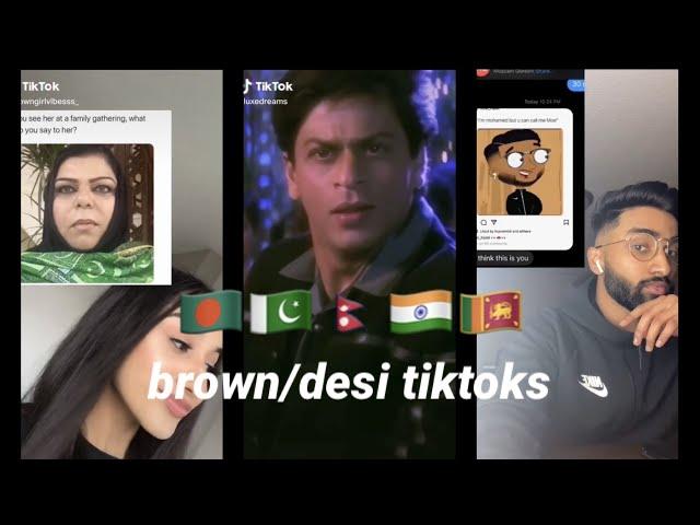 tiktoks BROWN/DESI people can relate to