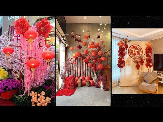 Chinese New year decoration idea Chinese New year home design