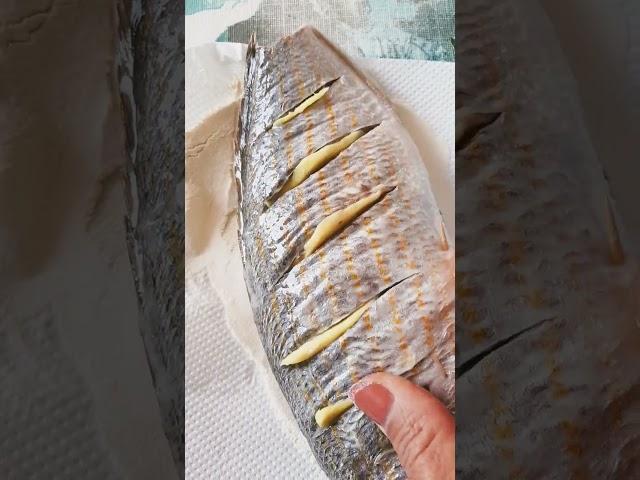 The right way of frying fish, no showers oil #flour /@Elisa mk vlog