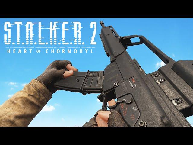 STALKER 2 Heart of Chornobyl - All Weapons Showcase