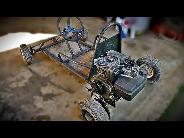 Red 212cc Go Kart (Full Build Time-lapse!)