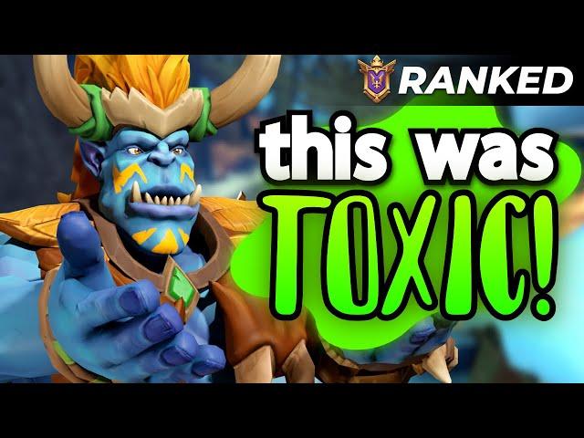 Cheesing GM With This TOXIC Grohk Strat! (Paladins Ranked)