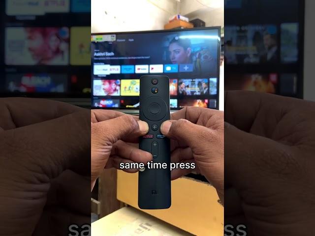 mi smart tv remote not working problem solved #tipsandtrick