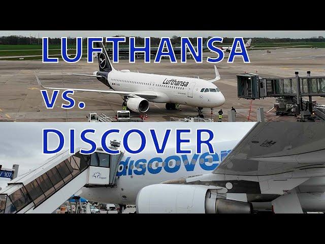 LUFTHANSA VS. DISCOVER Business Class on short and medium-haul routes