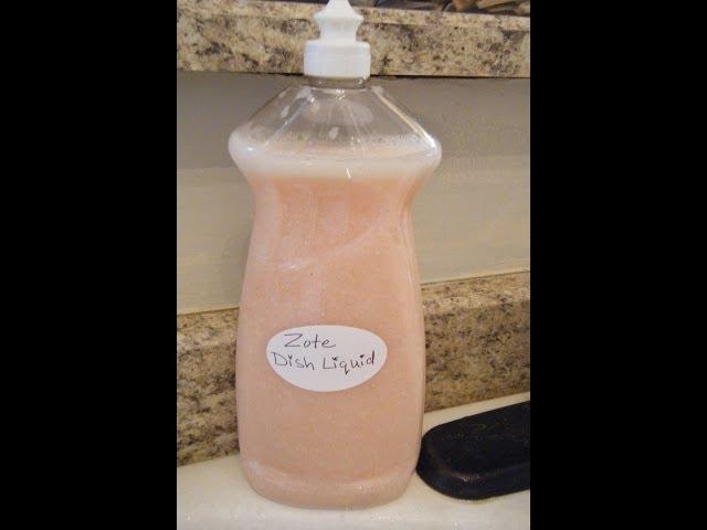 Saving Money Tip - How to Make ZOTE Dish Soap