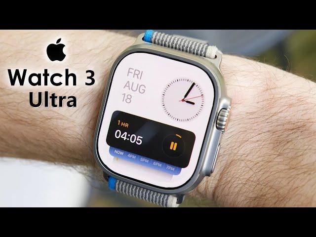 Apple Watch Ultra 3 THINNER & Bezel Less Display!