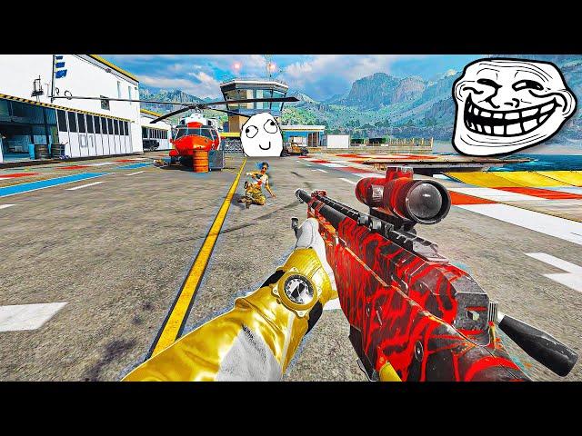 Acting like a BOT then POPPING OFF with a SNIPER (HILARIOUS)