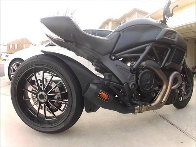 Werkes Exhaust Ducati Diavel 2015