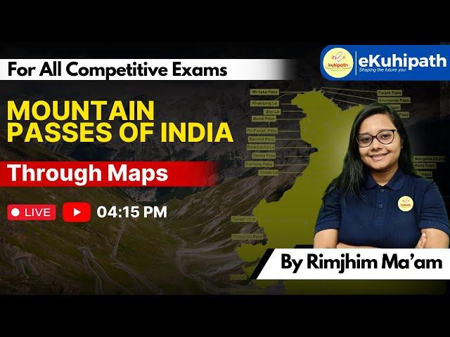 Mountain Passes of India / (Through Maps) | For All Competitive Exams #assamdirectrecruitment