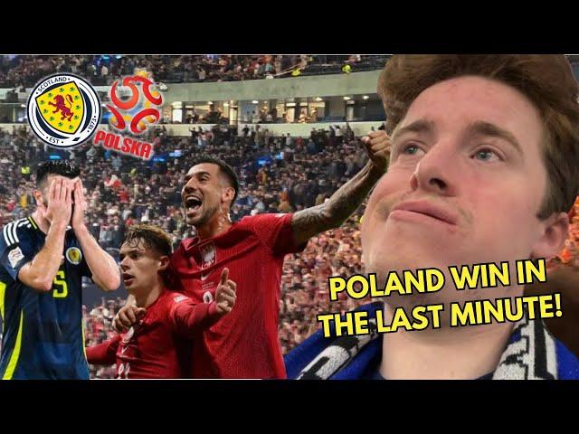 POLE-AXED BY PENALTIES! Scotland 2-3 Poland VLOG!!