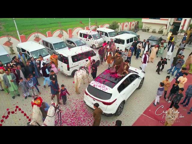 pakistan wedding video with drone shoot brat protocol by click studio from Sambrial full movie drone