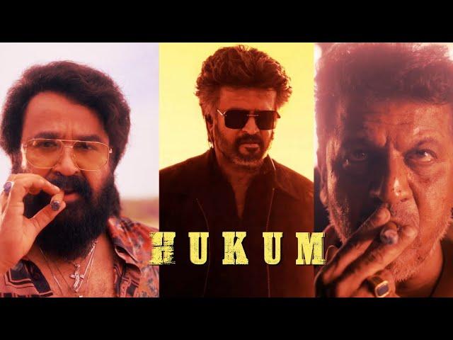 Hukum mashup | Jailer | Nelson | Rajnikanth | Mohanlal | Shivaraj kumar | Anirudh | VD Mashups