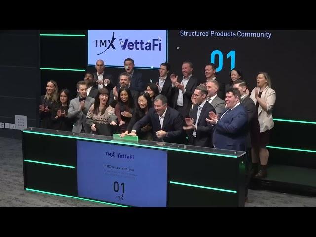 The Canadian Structured Products Community Closes the Market with TMX VettaFi  January 22, 2025