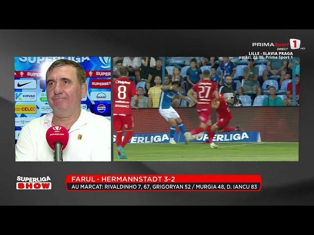 INTERVIU. Hagi a răbufnit la meciul 500 ca antrenor: „Vreţi să îmi închideţi gura?"