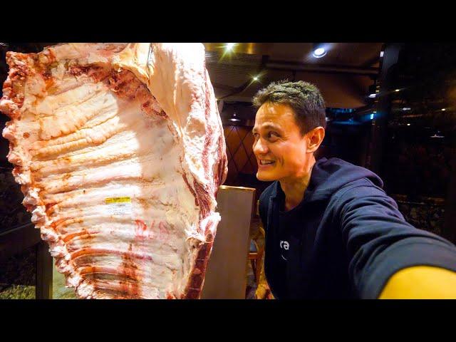 King of KOREAN BBQ! Best HANWOO BEEF + ½ Cow Fresh Sashimi | Korean Food in Seoul!