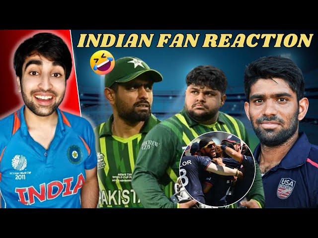 Indian Cricket Fan REACTION on Pakistan Losing to USA | PAK vs USA 2024