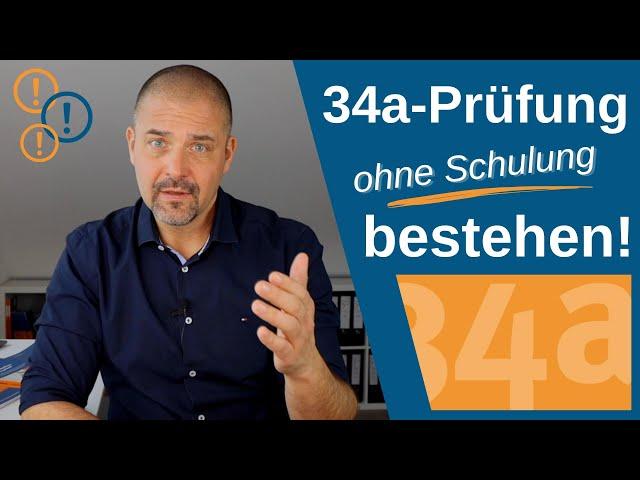 34a-Prüfung ohne Schulung bestehen!!!