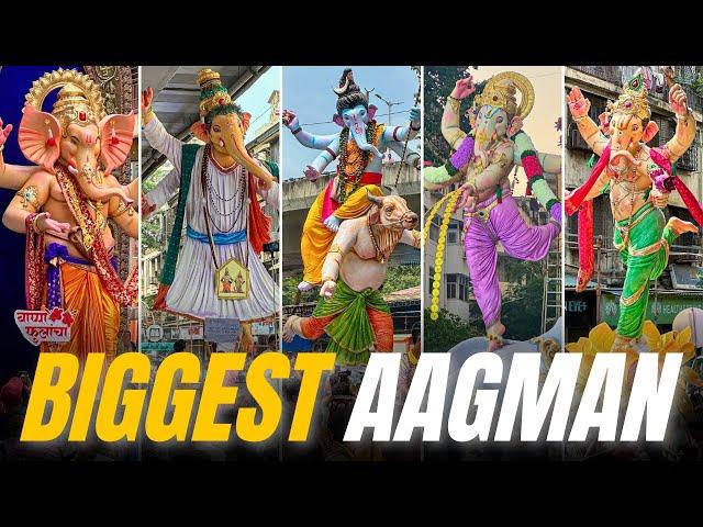 Mumbai's Biggest Ganpati Maha Aagman Sohala 2024 | Grand Arrival Of Lord Ganesha In Mumbai