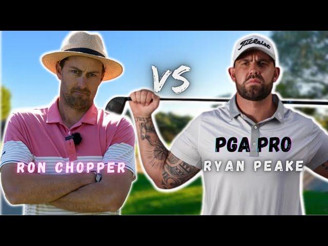 Ron vs PGA Pro - Ryan Peake - Lakelands Country Club