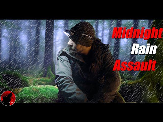 ️  Heavy Rain Hammock Camping Adventure - Heavy Rain Assault in the Remote Forest