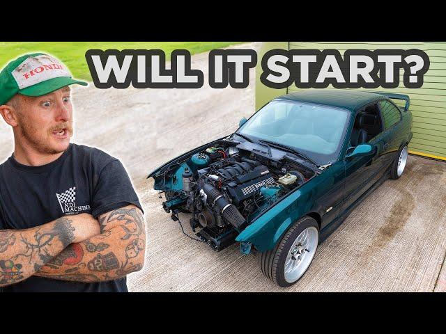 Will my hybrid V8 swapped E36 start??