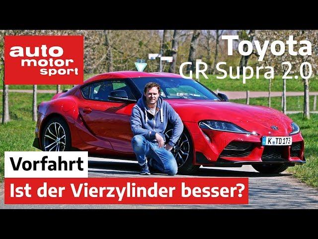 Toyota GR Supra 2.0: Ist der Vierzylinder der bessere Kauf? -  Fahrbericht/Review | auto motor sport