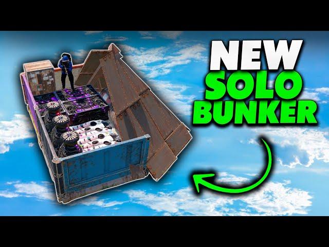 The NEW SOLO BUNKER In Rust / Rust Base Design 2024