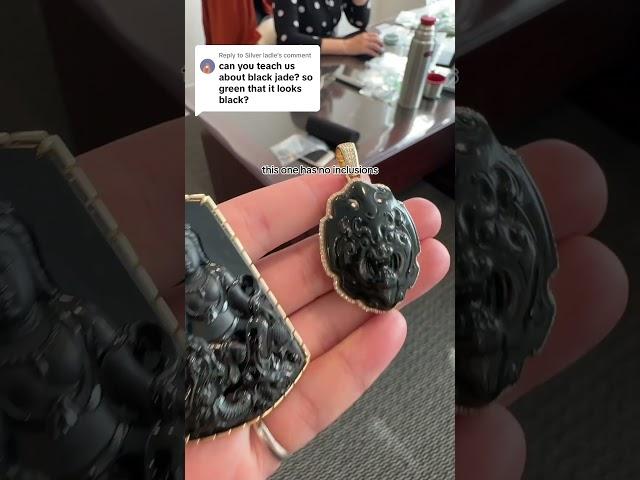 Jade expert tells us about black jadeite vs nephrite jade pt.2…