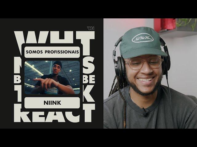 Niink - Somos Profissionais (GRINGO REAGE a música Brasileira)  