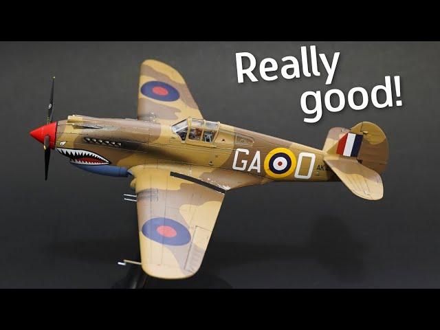 A GREAT Model Kit! Airfix Curtiss Tomahawk Mk.II in 1/48 Scale - Build & Review