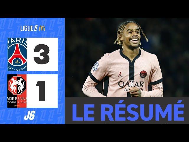 PSG - Rennes | 3-1 | Le Résumé | Ligue 1 2024-25