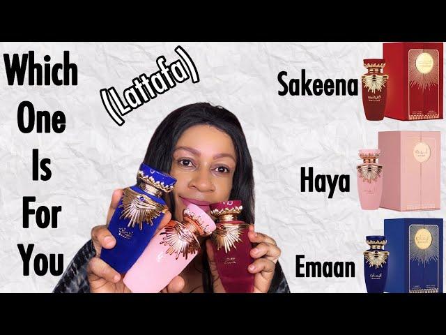 Lattafa Haya | Sakeena & Emaan Perfume Review | Which One Is For You! | My Perfume Collection