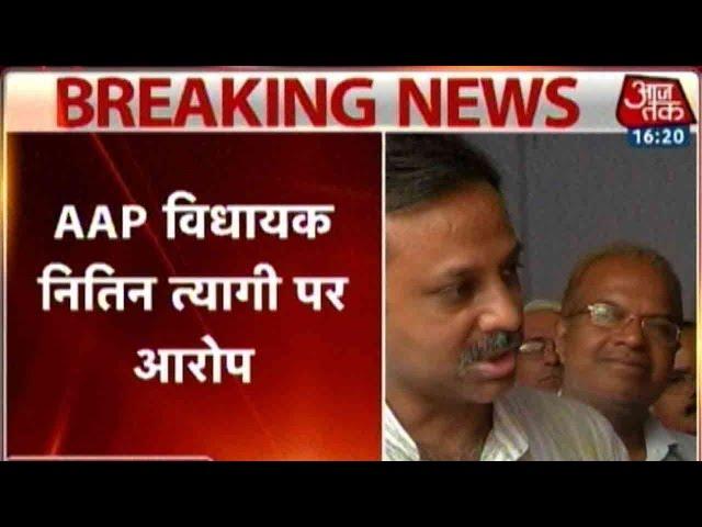 Pankaj Pushkar Accuses Fellow AAP MLA Nitin Tyagi Of Threatening Him