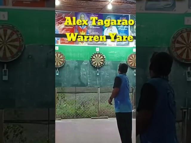 Alex Tagarao vs Warren Yare - Cdo Darters #darts #dartsnews