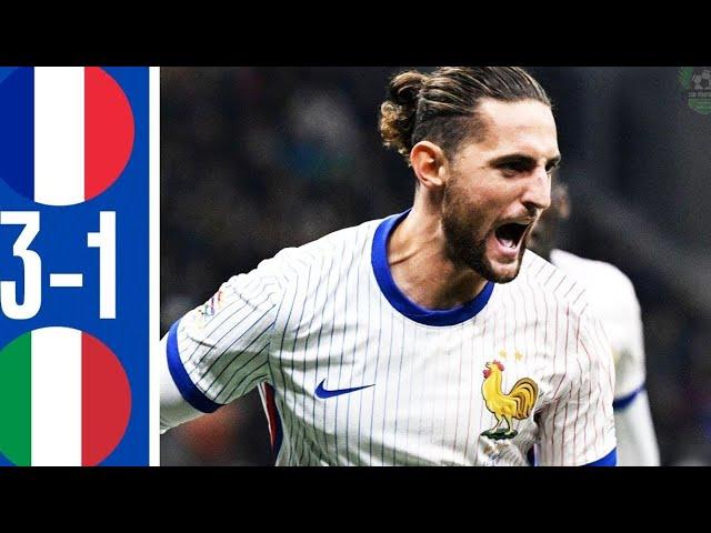 Italy vs France 1-3 Highlights .HD| Nations League. US FOOTBALL TV.