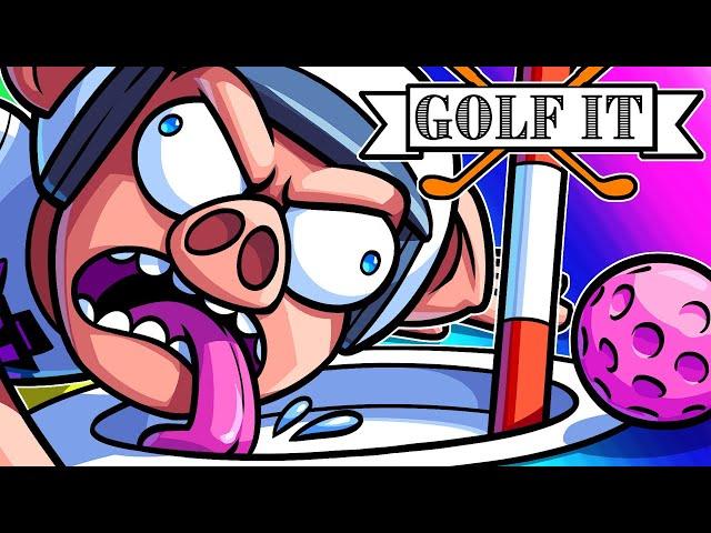 Golf It Funny Moments - Wildcat The King of "Trying to Avoid the Holes"!