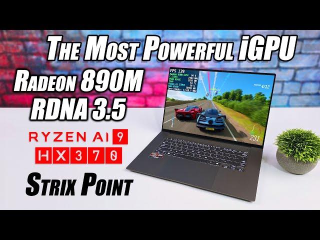 The Fastest Radeon 890M RDNA3.5 iGPU Is Here! Ryzen AI 9 HX 370 Hands-On