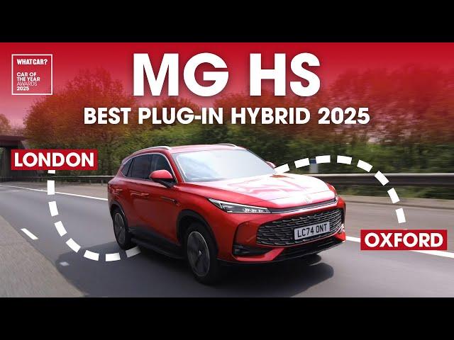 Why the MG HS is our favourite plug-in hybrid – London to Oxford road trip! | What Car?