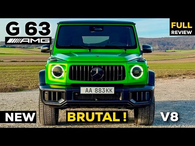 2025 MERCEDES AMG G63 Performance NEW FACELIFT FULL DRIVE Review! BRUTAL V8 & 0-60 Test