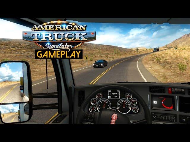 American Truck Simulator Gameplay (PC HD)