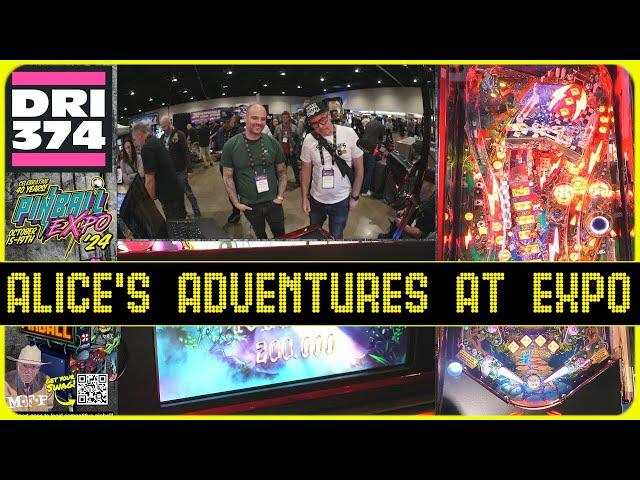 Off the LDB: Alice's Adventures In Wonderland. Recorded at Pinball Expo 2024.