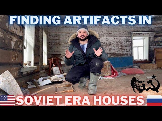 American Finds Soviet Era Relics In Abandoned Russian Houses 