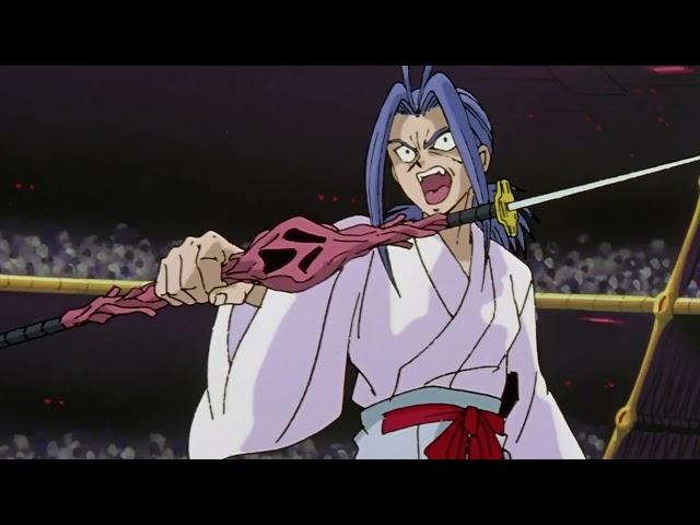 Genkai vs Shishiwakamaru, Yu Yu, Hakusho Dark Tournament Saga