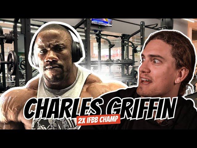 Charles Griffin Olympia IFBB Pro talks bodybuilding, nutrition, his leg day and childhood